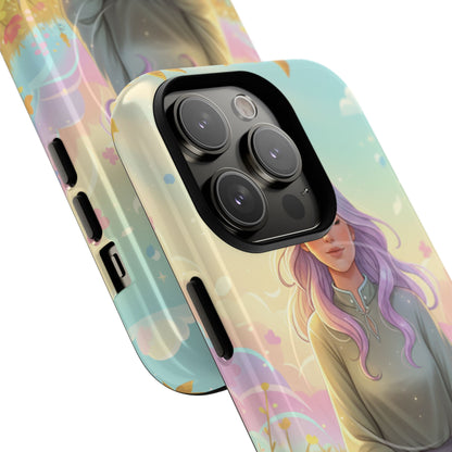 Tranquil Meadow Escape Tough Magnetic Phone Case — iPhone Cover