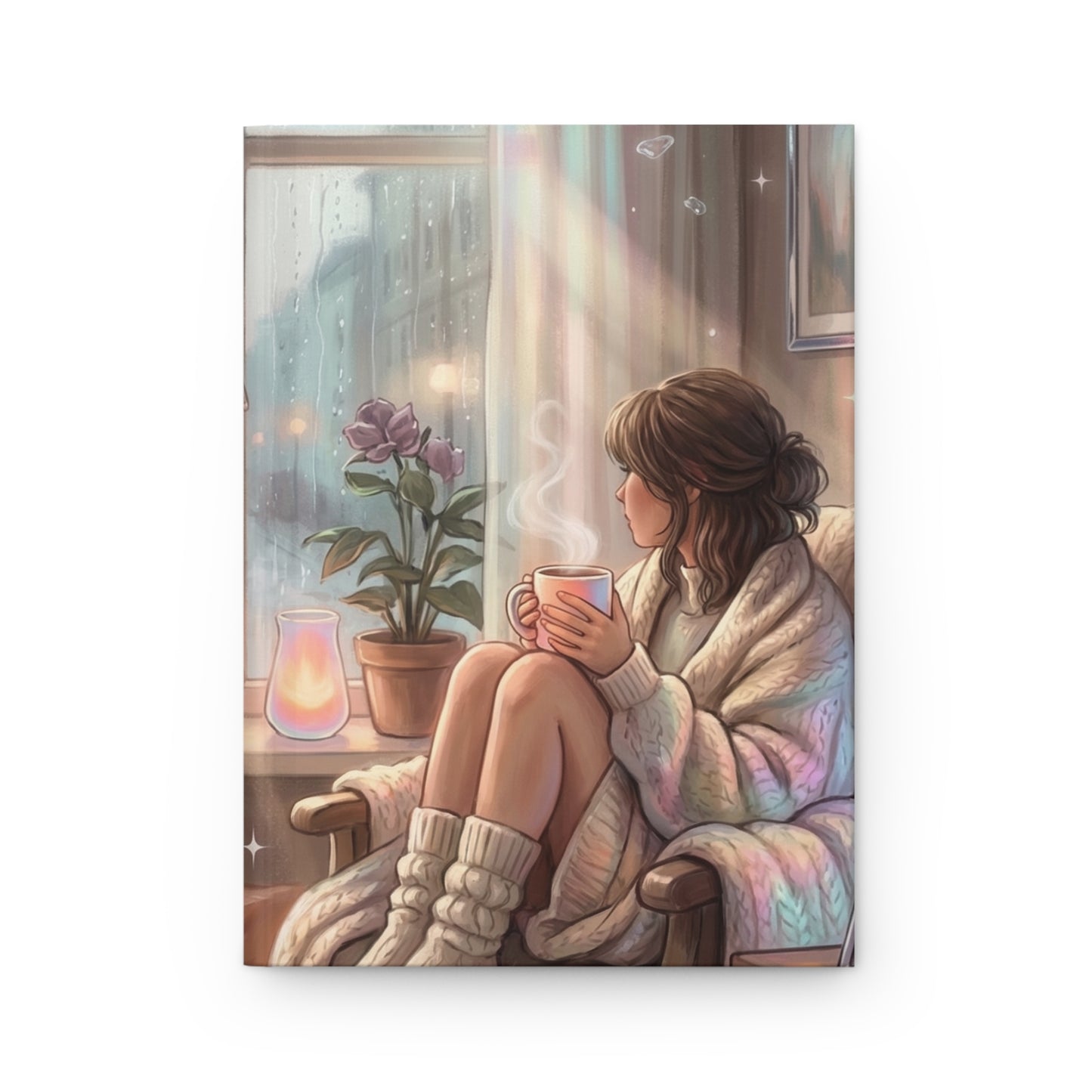 Cozy Rainy Day - Hardcover Journal