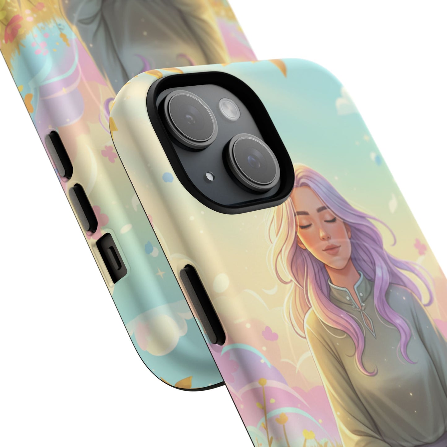 Tranquil Meadow Escape Tough Magnetic Phone Case — iPhone Cover