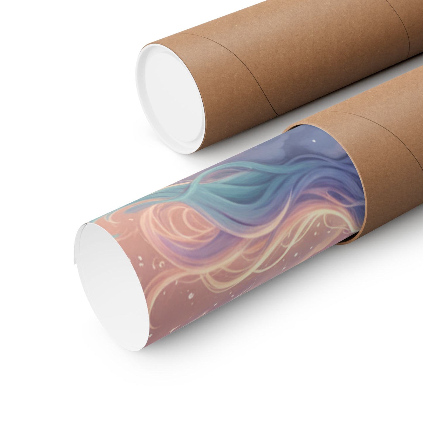 Luminous Night Sky - Matte Vertical Art Print