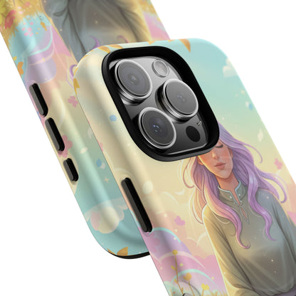 Tranquil Meadow Escape Tough Magnetic Phone Case — iPhone Cover