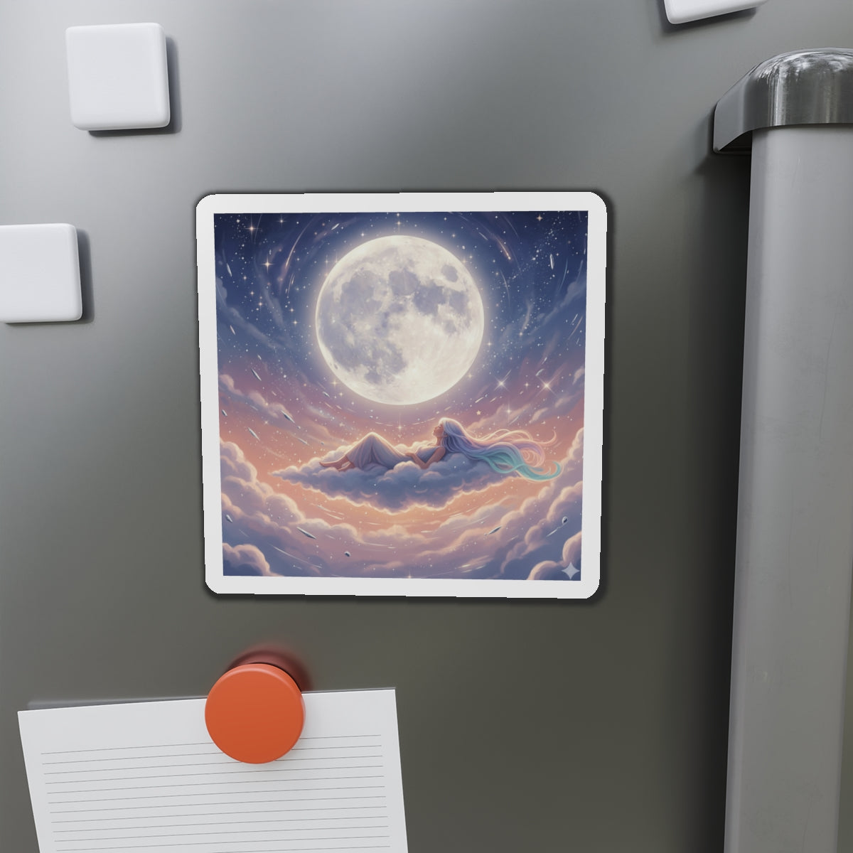 Luminous Night Sky Die-Cut Magnets