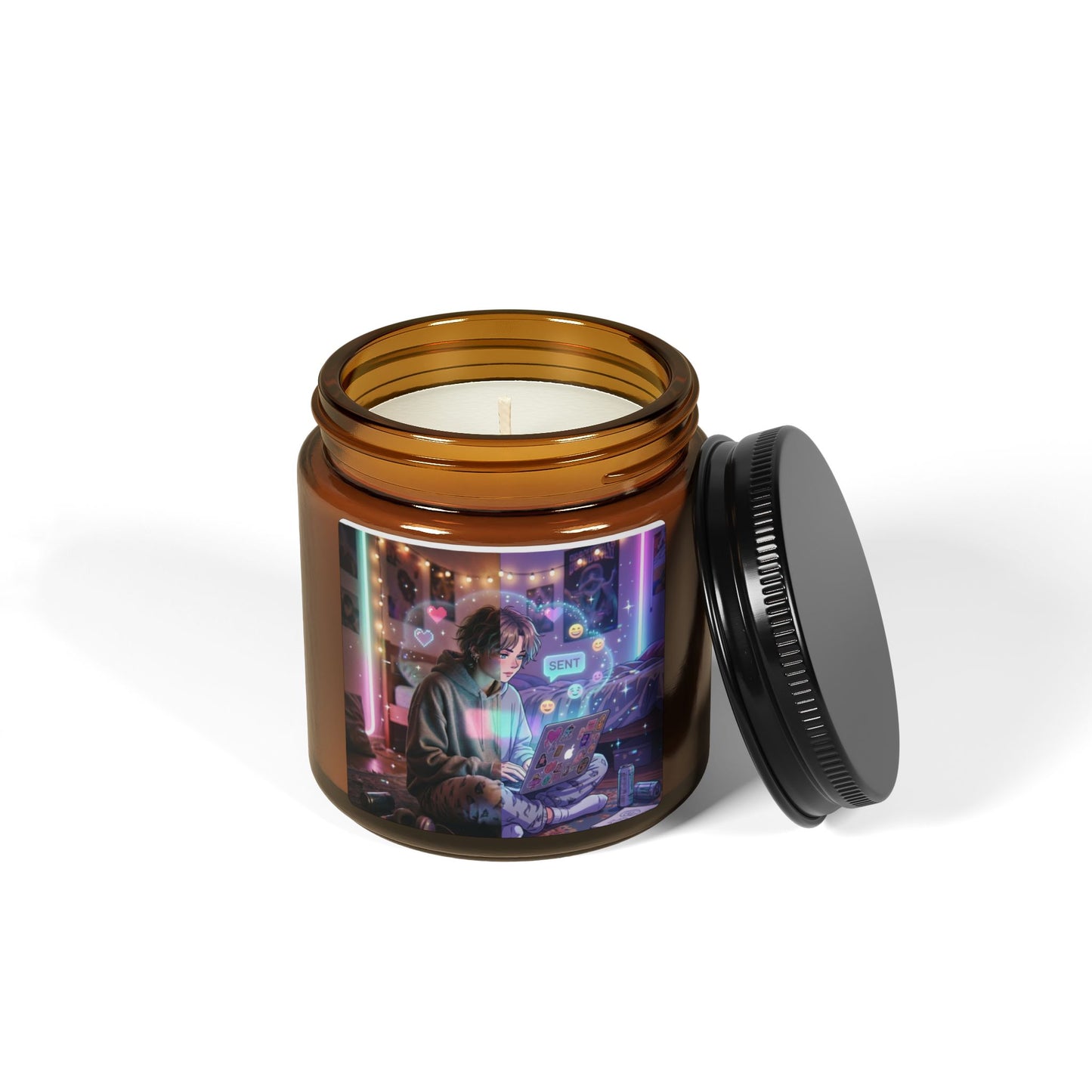 Surrealism - Amber Jar Soy Scented Candle