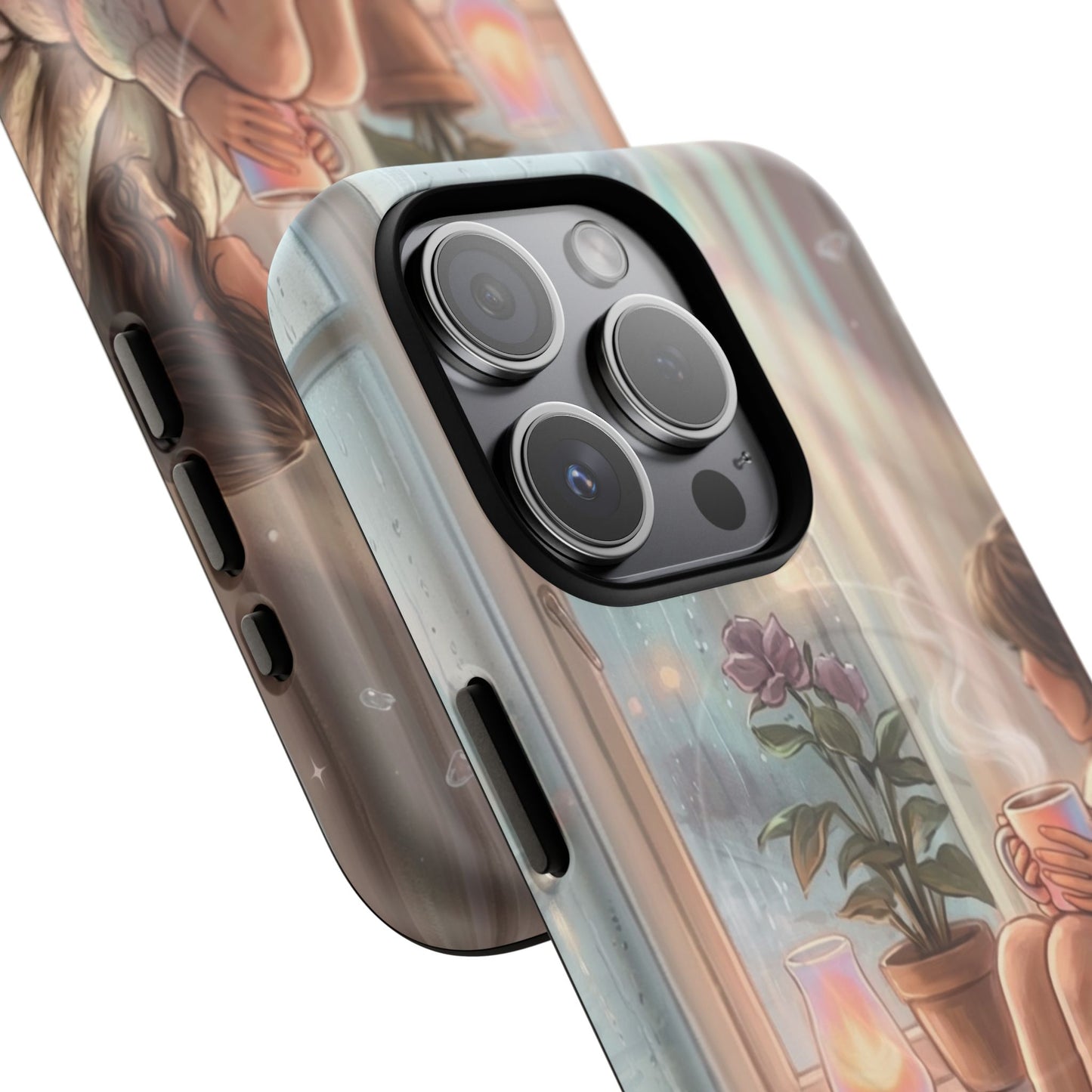 Cozy Rainy Day Tough Magnetic Phone Case — iPhone Cover