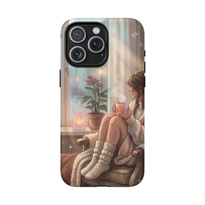 Cozy Rainy Day Tough Magnetic Phone Case — iPhone Cover