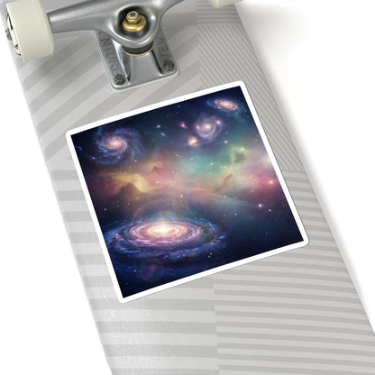 Nebulae- Kiss-Cut Sticker Decal
