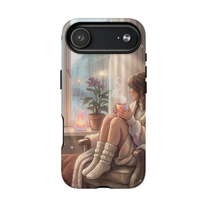 Cozy Rainy Day Tough Magnetic Phone Case — iPhone Cover