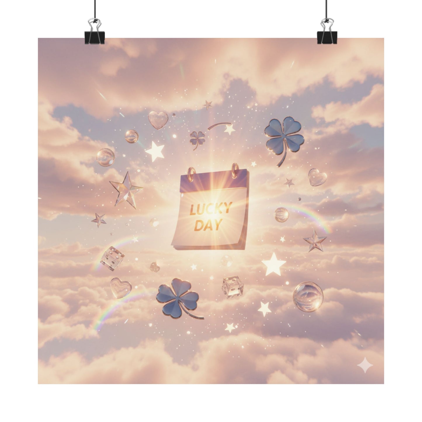 Lucky Day - Matte Vertical Art Print