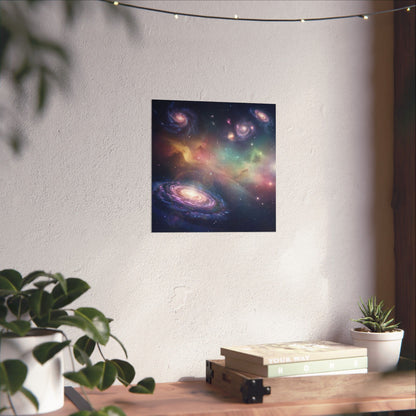 Nebulae - Matte Vertical Art Print