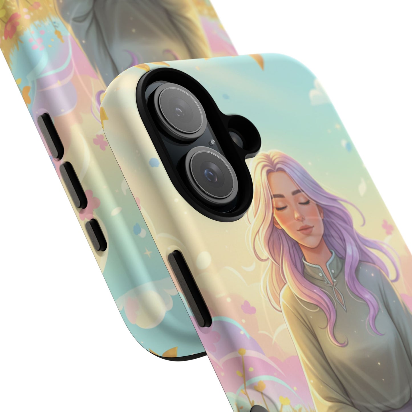 Tranquil Meadow Escape Tough Magnetic Phone Case — iPhone Cover
