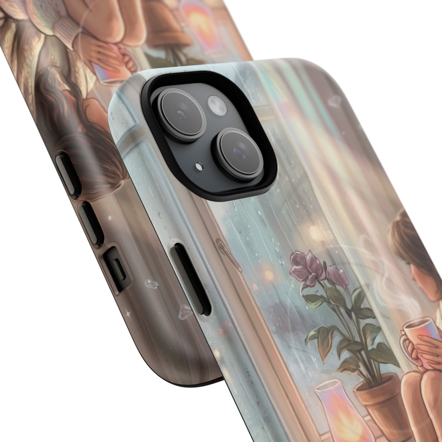 Cozy Rainy Day Tough Magnetic Phone Case — iPhone Cover