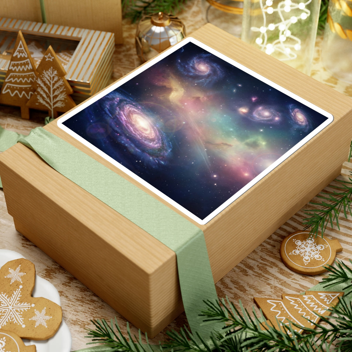 Nebulae- Kiss-Cut Sticker Decal