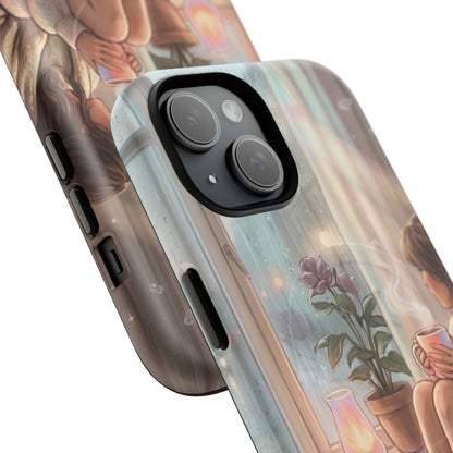 Cozy Rainy Day Tough Magnetic Phone Case — iPhone Cover
