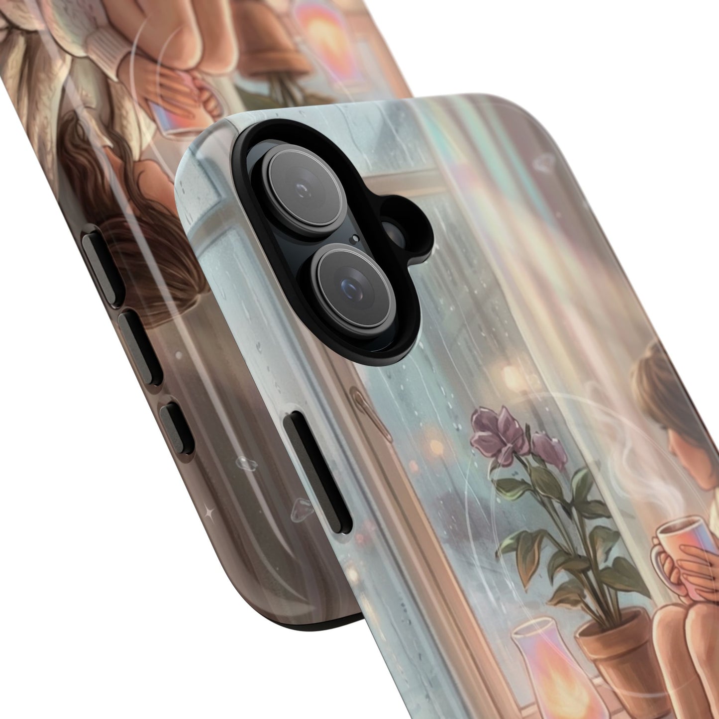 Cozy Rainy Day Tough Magnetic Phone Case — iPhone Cover