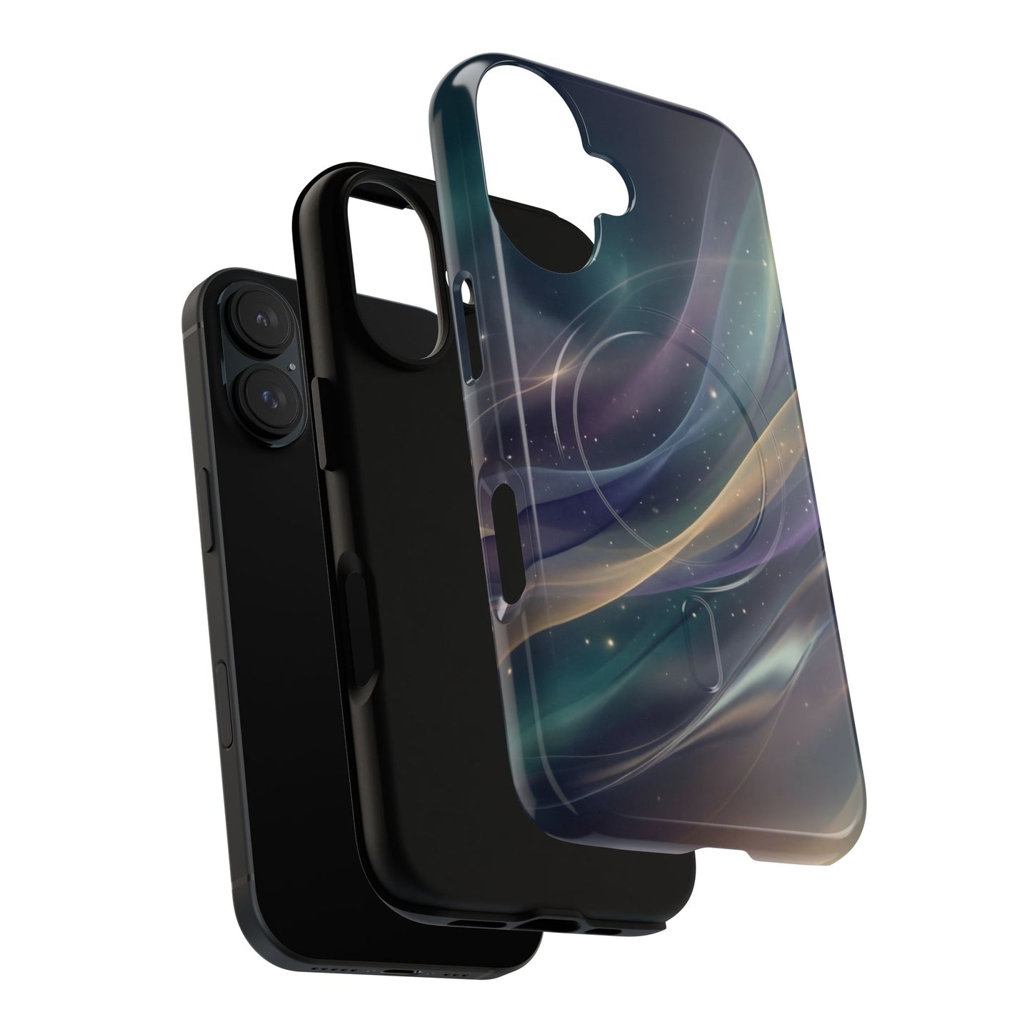 Sound Waves Tough Magnetic Phone Case — iPhone Cover