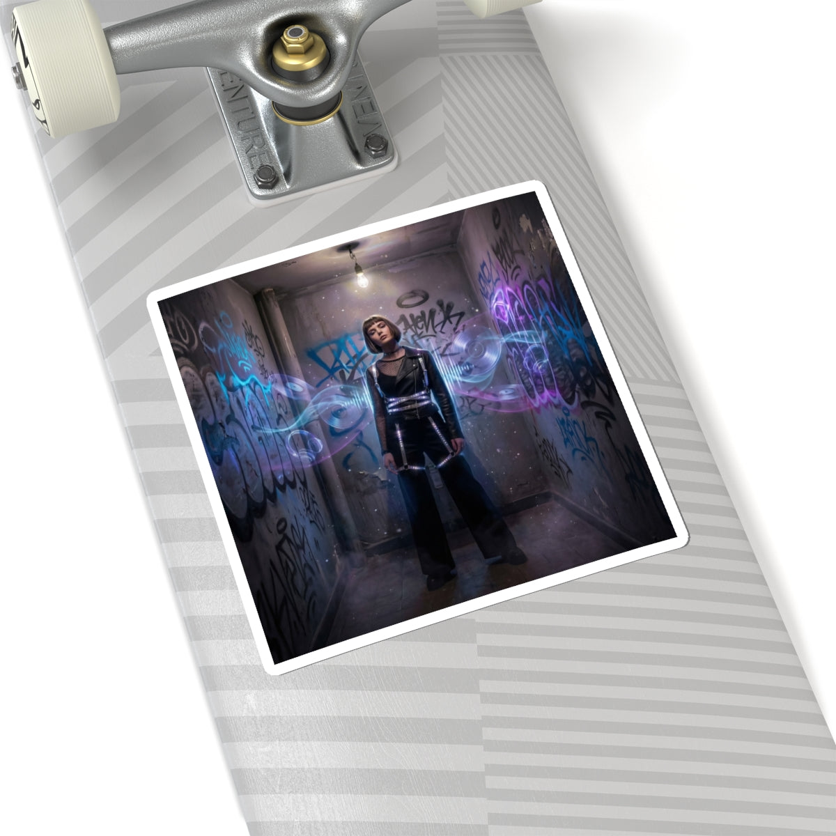 Avant-garde Kiss-Cut Sticker Decal