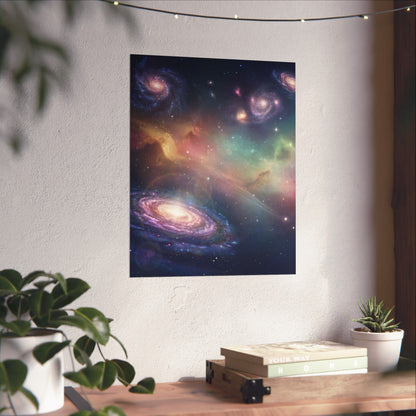 Nebulae - Matte Vertical Art Print