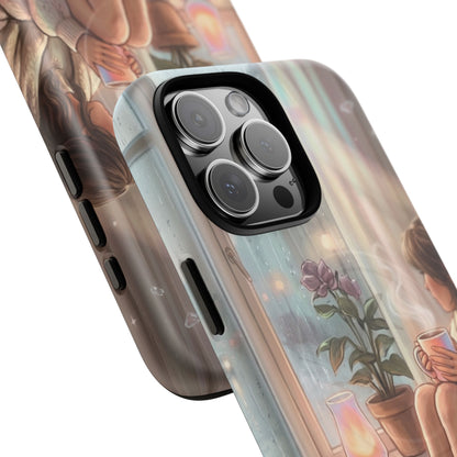 Cozy Rainy Day Tough Magnetic Phone Case — iPhone Cover