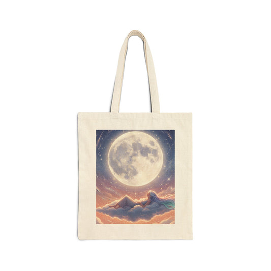 Luminous Night Sky - Canvas Tote Bag