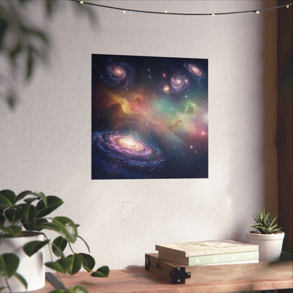 Nebulae - Matte Vertical Art Print