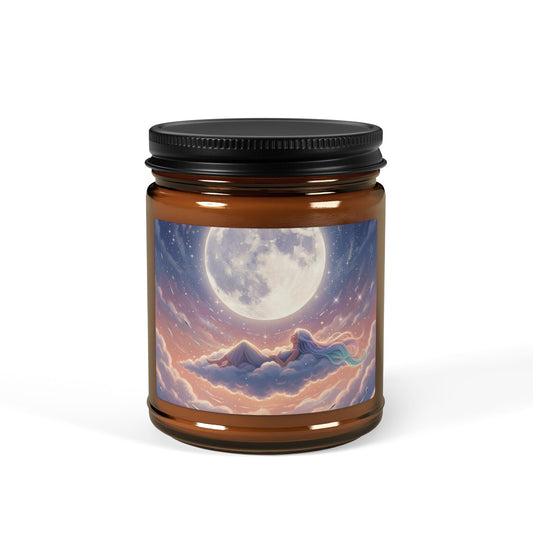 Luminous Night Sky - Amber Jar Soy Scented Candle