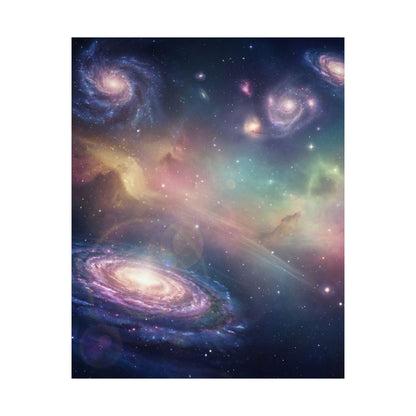 Nebulae - Matte Vertical Art Print