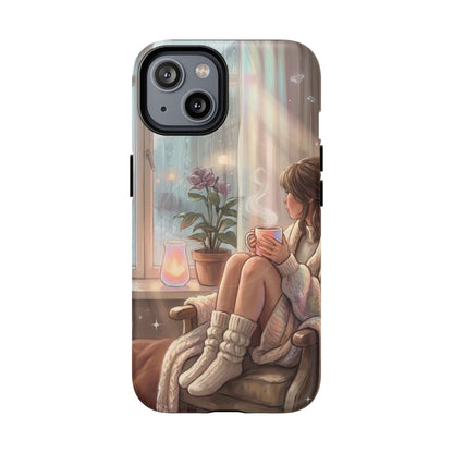 Cozy Rainy Day Tough Magnetic Phone Case — iPhone Cover