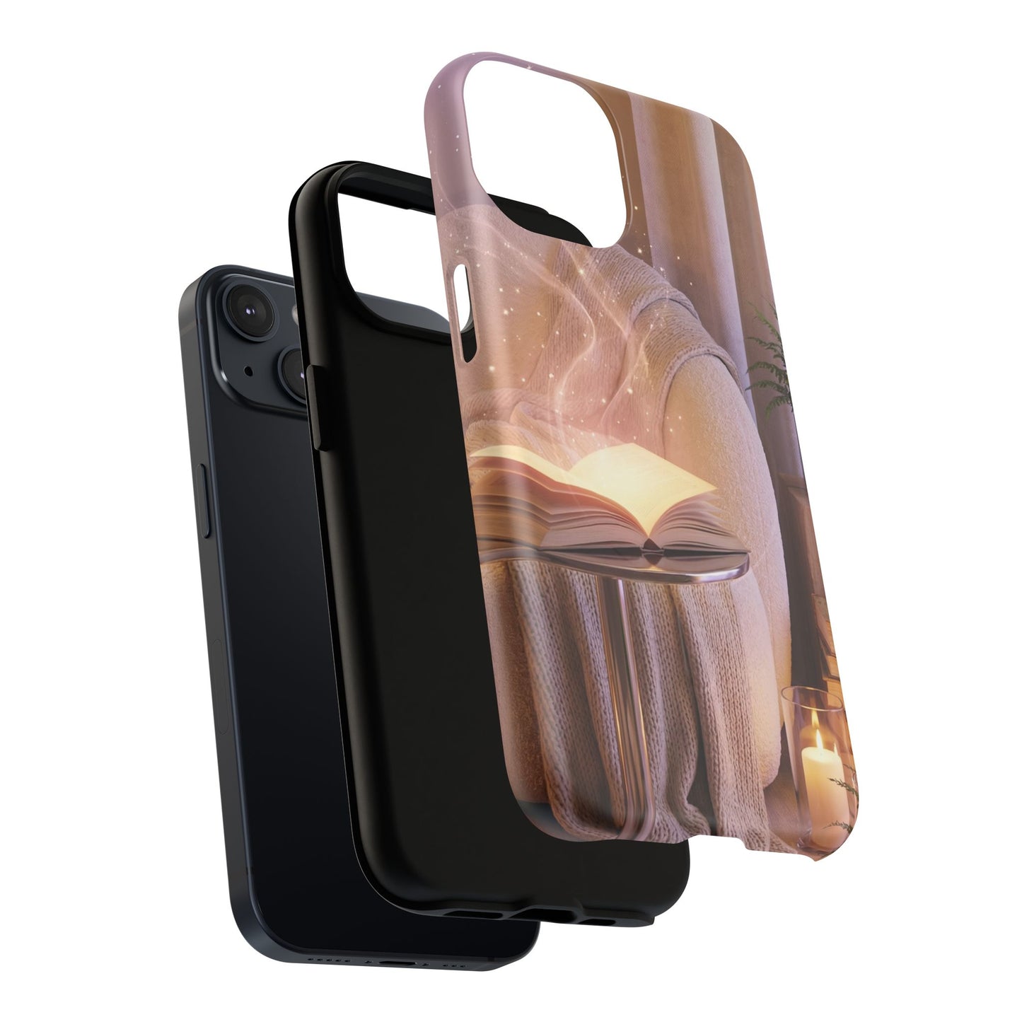 Rincón Mágico de Lectura - Funda Magnética Resistente para Teléfono — Carcasa para iPhone
