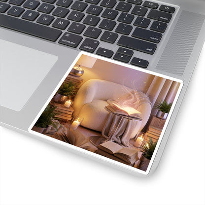 Magical Reading Corner - Kiss-Cut Sticker Decal