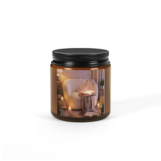 Magical Reading Corner - Amber Jar Soy Scented Candle
