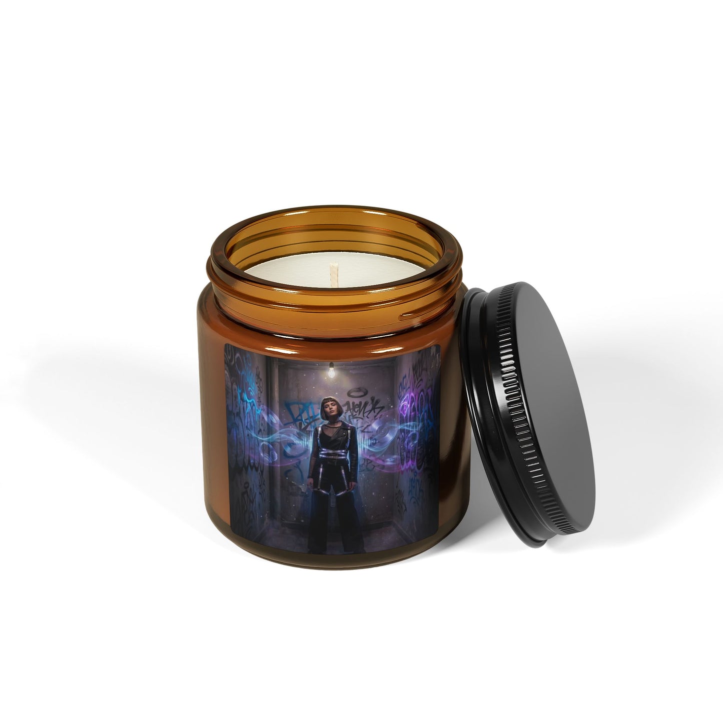 Avant-garde Amber Jar Soy Scented Candle