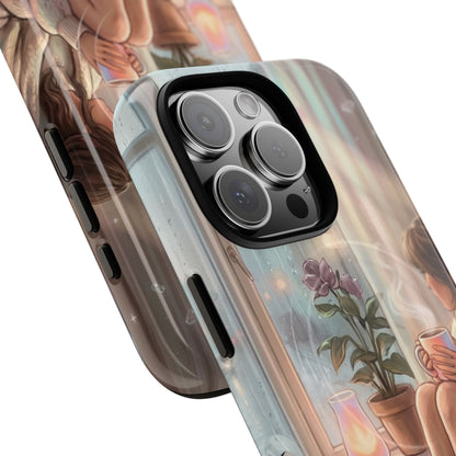 Cozy Rainy Day Tough Magnetic Phone Case — iPhone Cover