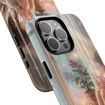 Cozy Rainy Day Tough Magnetic Phone Case — iPhone Cover