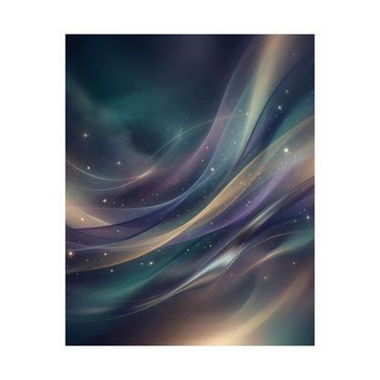 Sound Waves - Matte Vertical Art Print