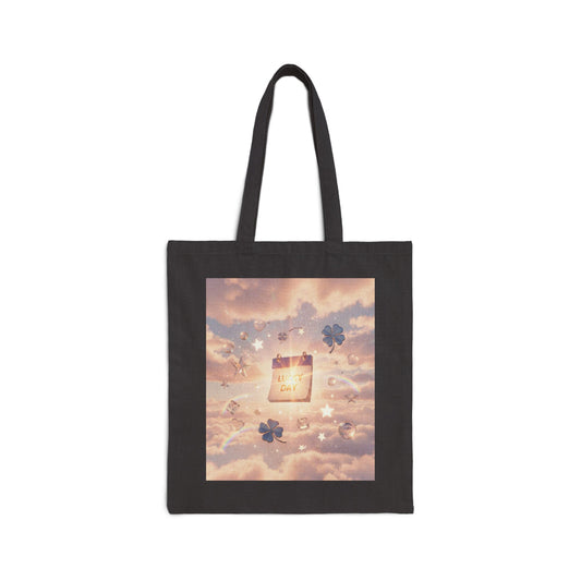 Lucky Day Canvas Tote Bag