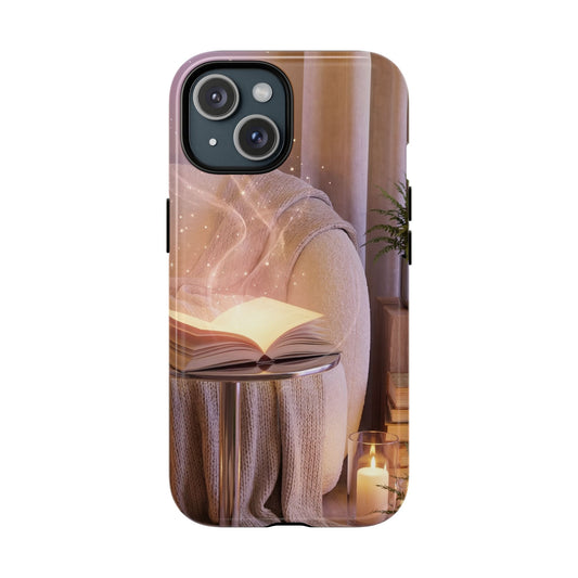 Rincón Mágico de Lectura - Funda Magnética Resistente para Teléfono — Carcasa para iPhone