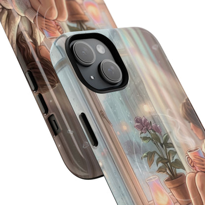 Cozy Rainy Day Tough Magnetic Phone Case — iPhone Cover