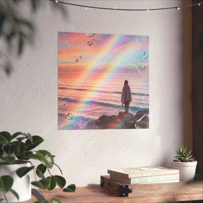 Wanderlust - Lámina vertical mate