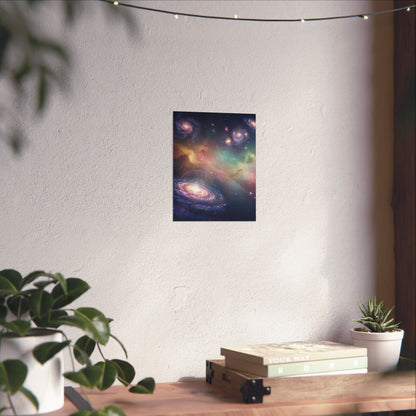 Nebulae - Matte Vertical Art Print