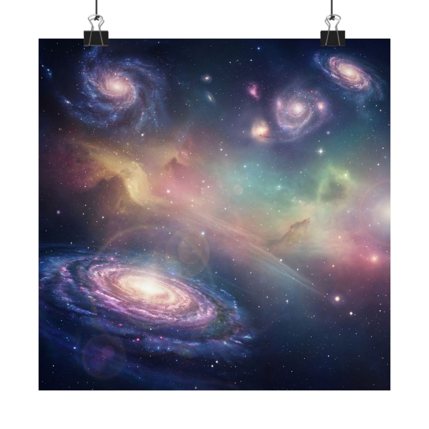 Nebulae - Matte Vertical Art Print