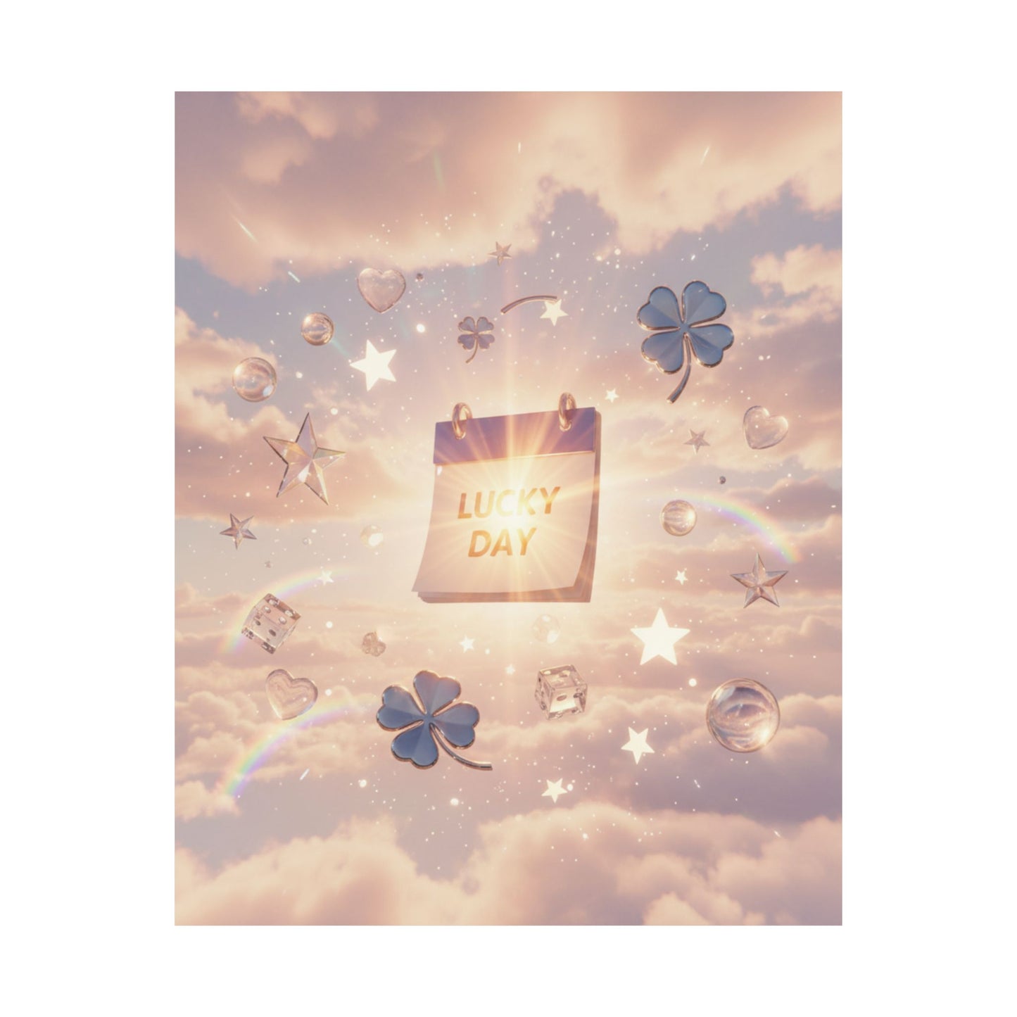 Lucky Day - Matte Vertical Art Print