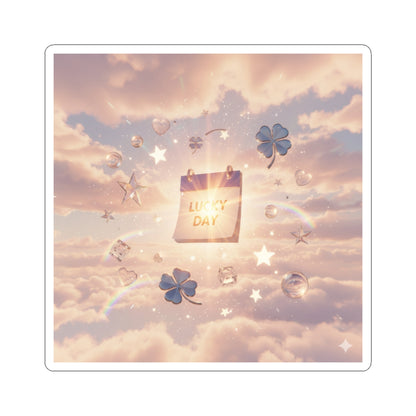 Lucky Day - Kiss-Cut Sticker Decal