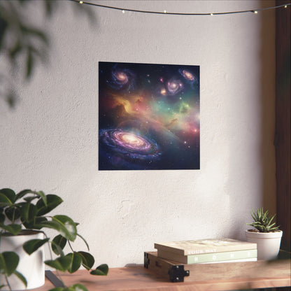Nebulae - Matte Vertical Art Print