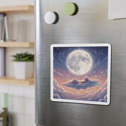 Luminous Night Sky Die-Cut Magnets