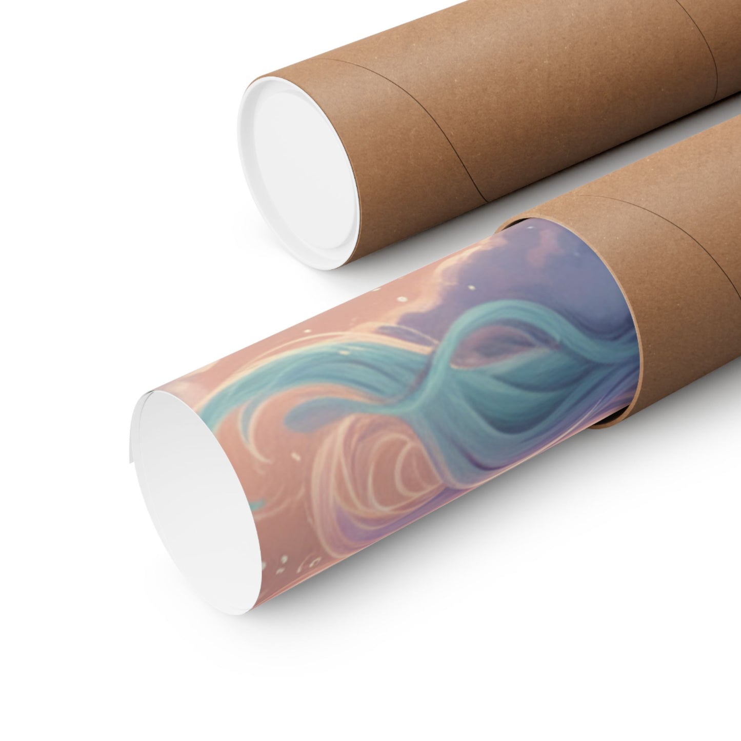 Luminous Night Sky - Matte Vertical Art Print