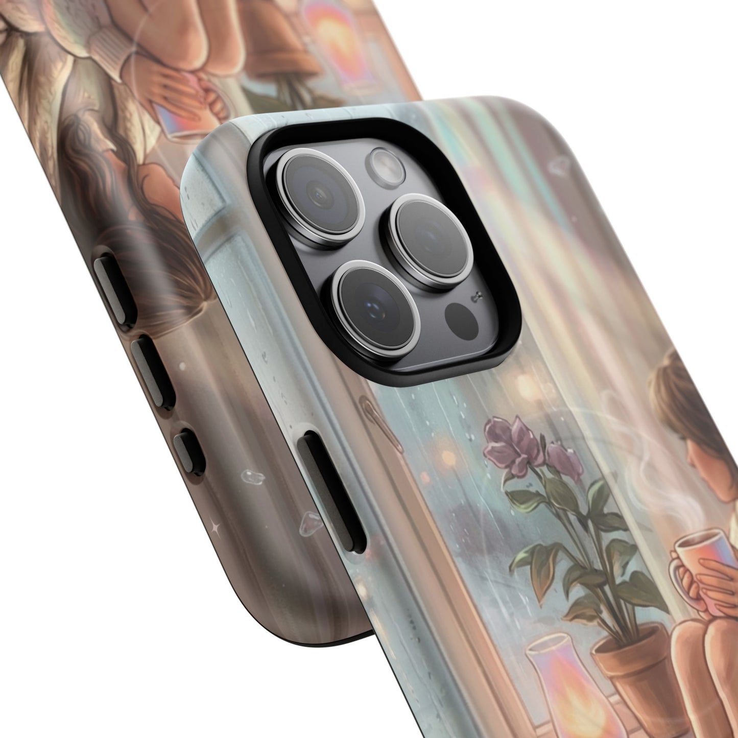 Cozy Rainy Day Tough Magnetic Phone Case — iPhone Cover