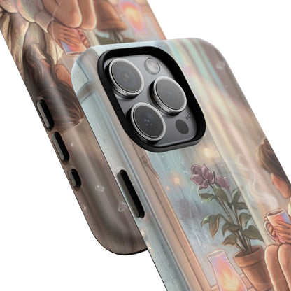 Cozy Rainy Day Tough Magnetic Phone Case — iPhone Cover