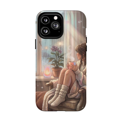 Cozy Rainy Day Tough Magnetic Phone Case — iPhone Cover