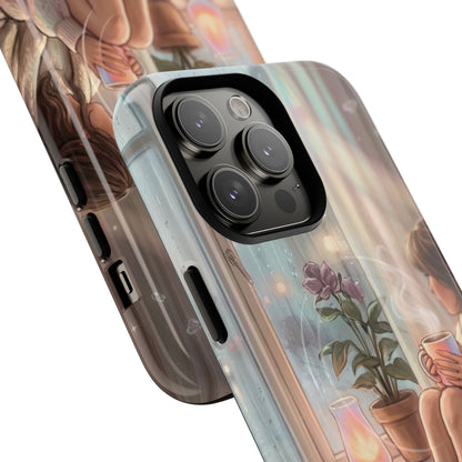 Cozy Rainy Day Tough Magnetic Phone Case — iPhone Cover