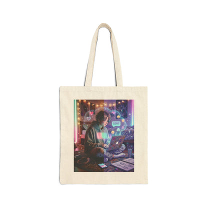 Surrealism Canvas Tote Bag
